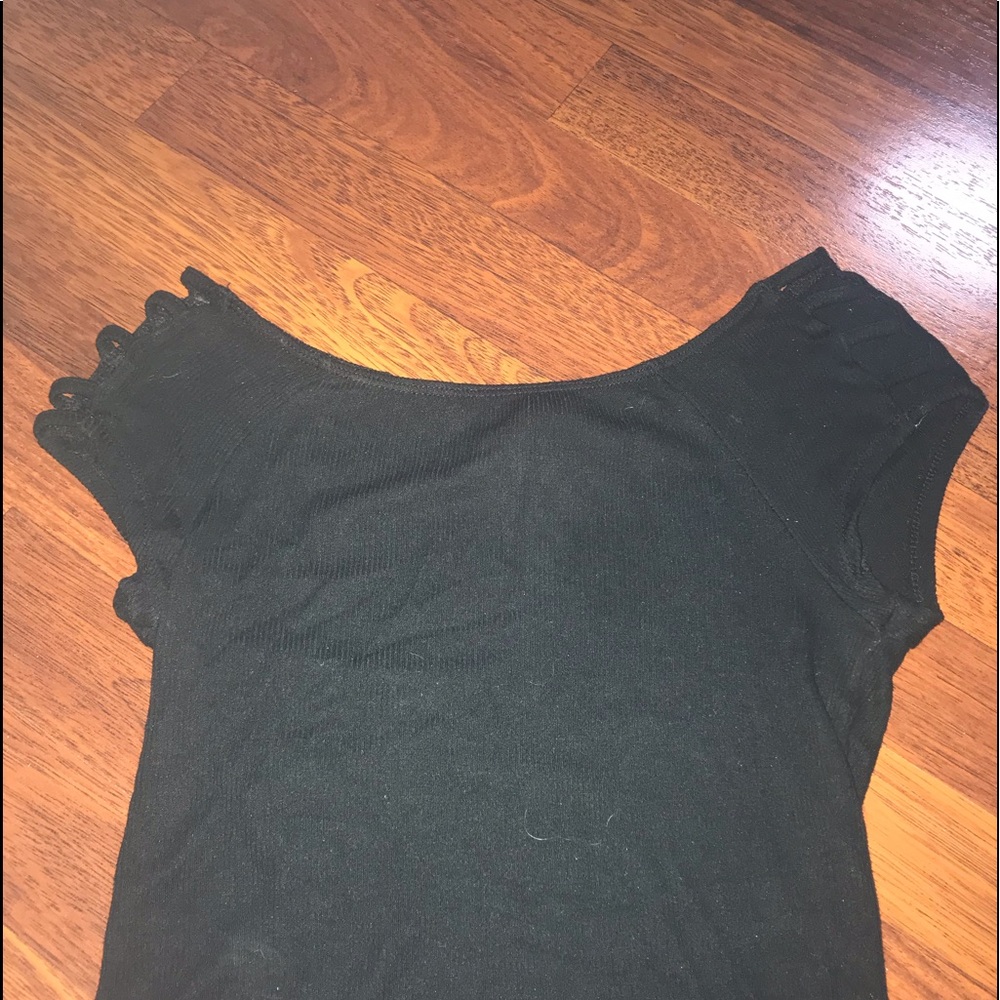 Black Crop Top